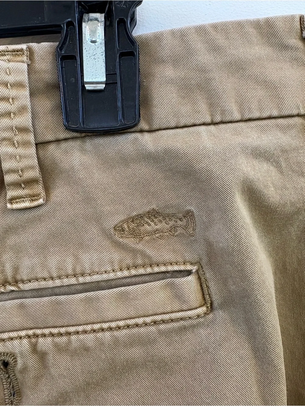 Orvis Khaki/Tan Straight Fit Chinos
